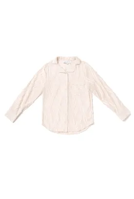 PJ Blouse - Ivory Fringe