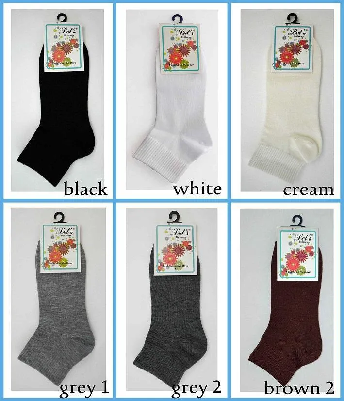 Playful Quarter Thin Socks