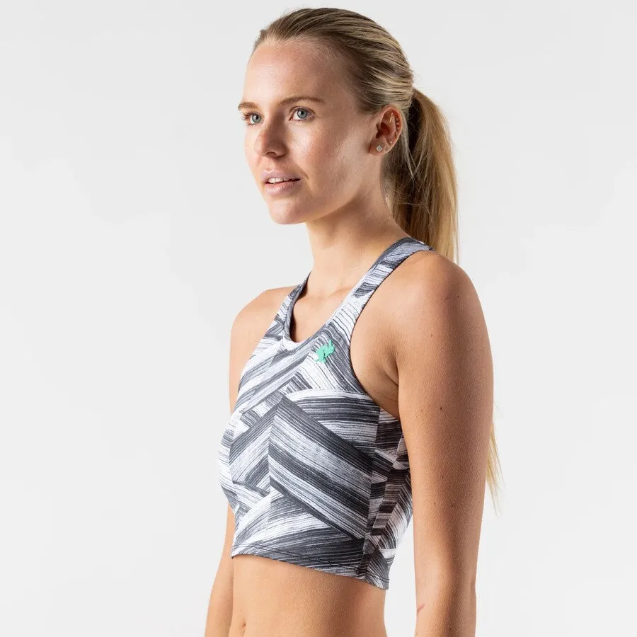 rabbit Crop Hop Built-in | Mint Leaf | Womens