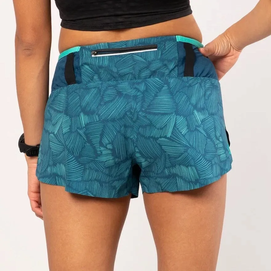 rabbit Smashems 4" Short | Gibraltar Sea | Womens