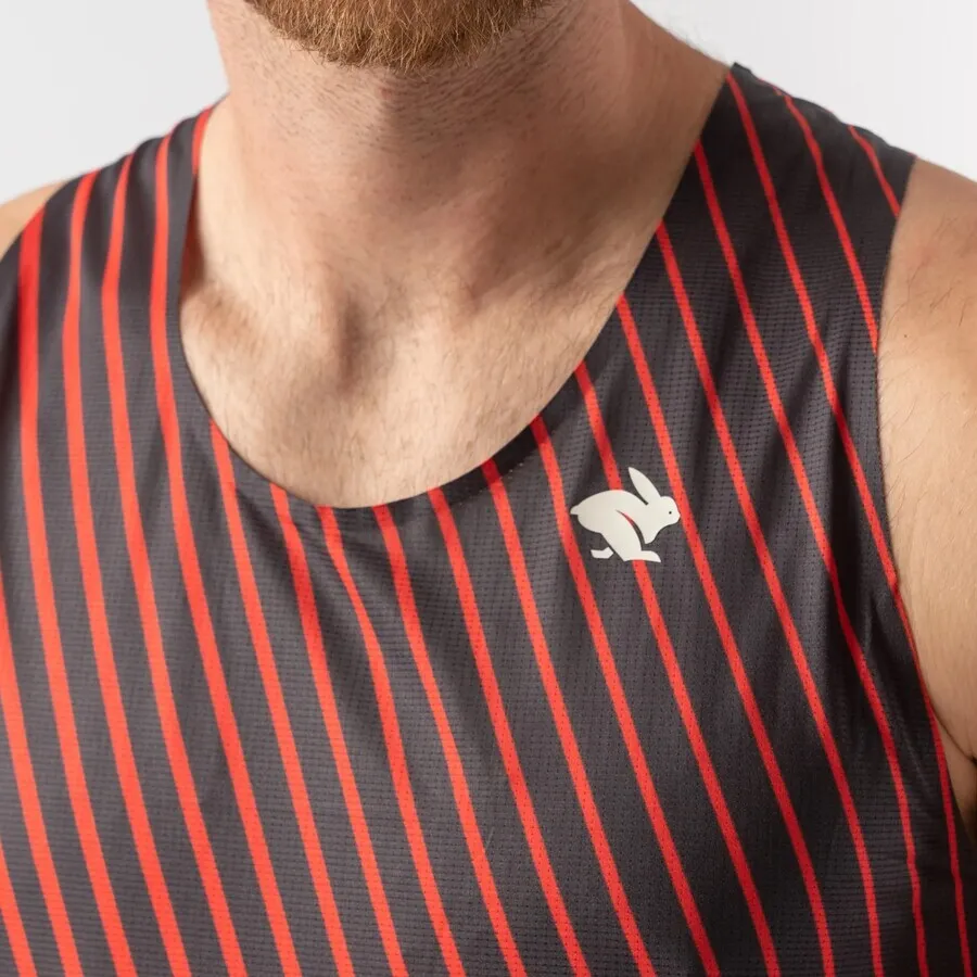 rabbit Speedeez Singlet | Cherry Tomato | Mens