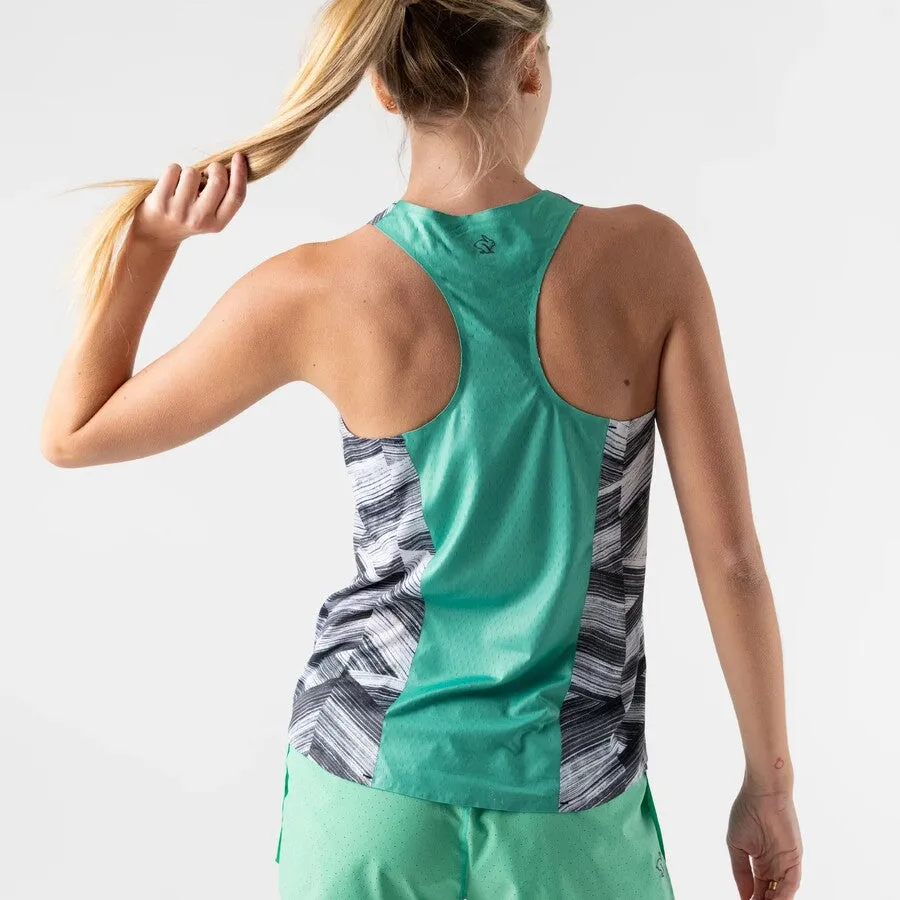 rabbit Speedeez Singlet | Mint Leaf | Womens