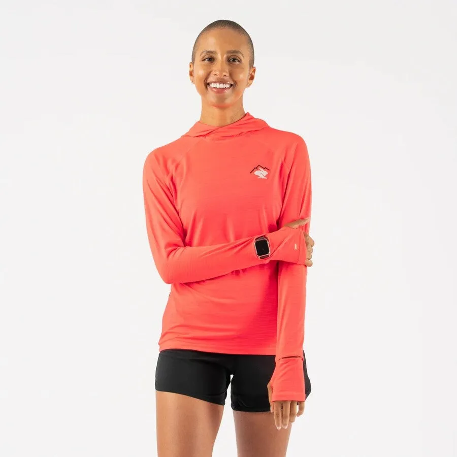 rabbit UPF Deflector 2.0 | Fiery Coral | Womens