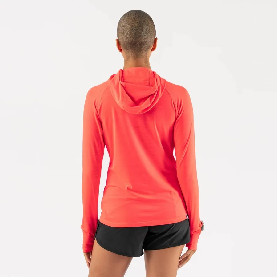 rabbit UPF Deflector 2.0 | Fiery Coral | Womens