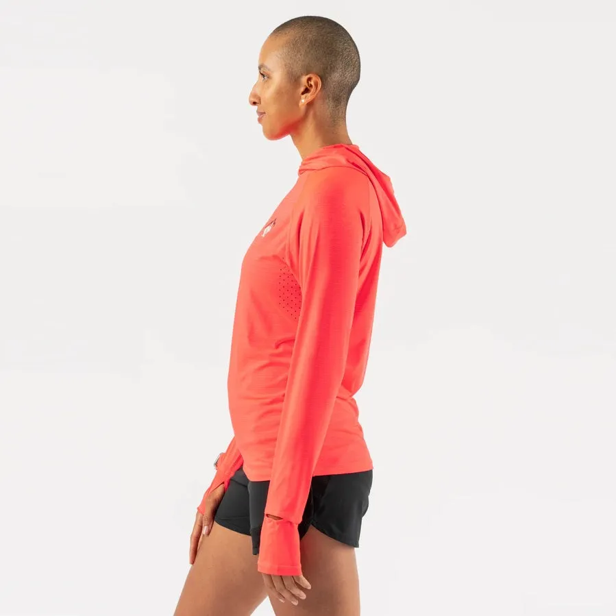 rabbit UPF Deflector 2.0 | Fiery Coral | Womens