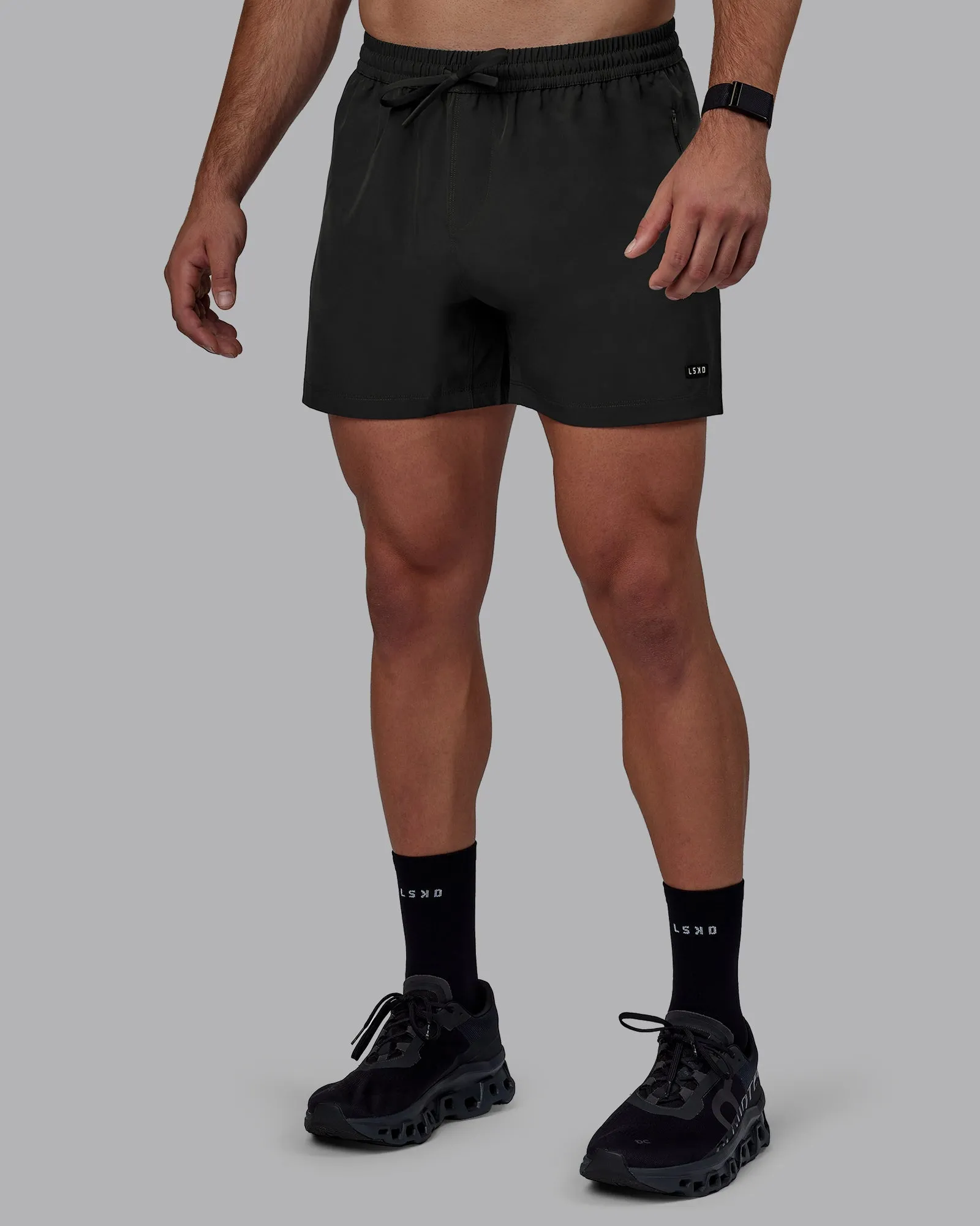 Rep 5" Lined Performance Shorts - Pirate Black