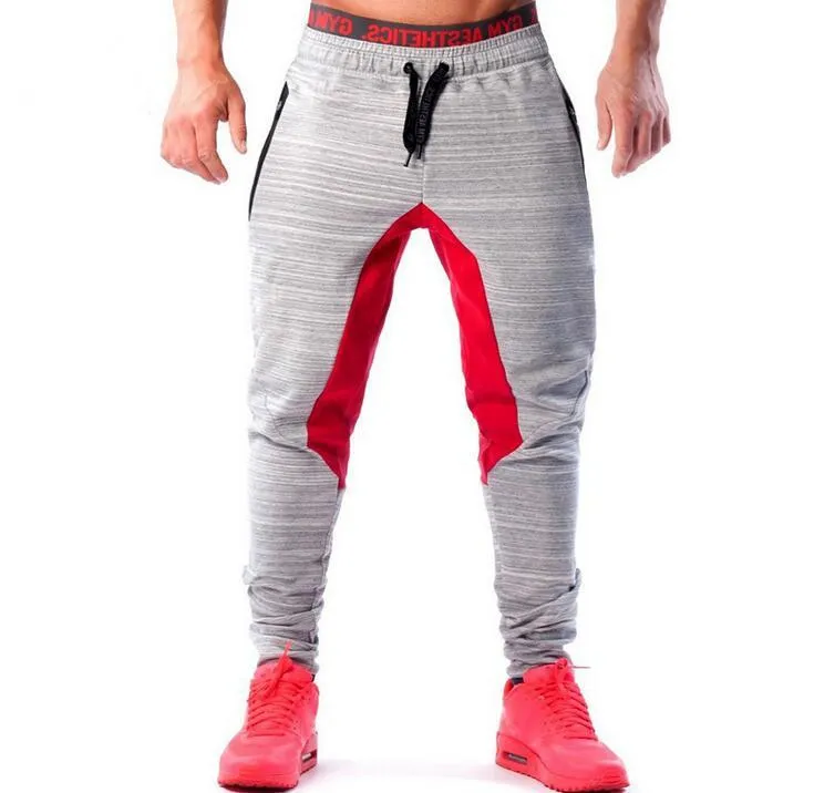 Slim Fit Elastic Fleece Jogger Pants for Men