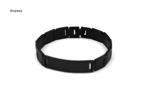 Stainless Steel  ID Bracelet Men & Women