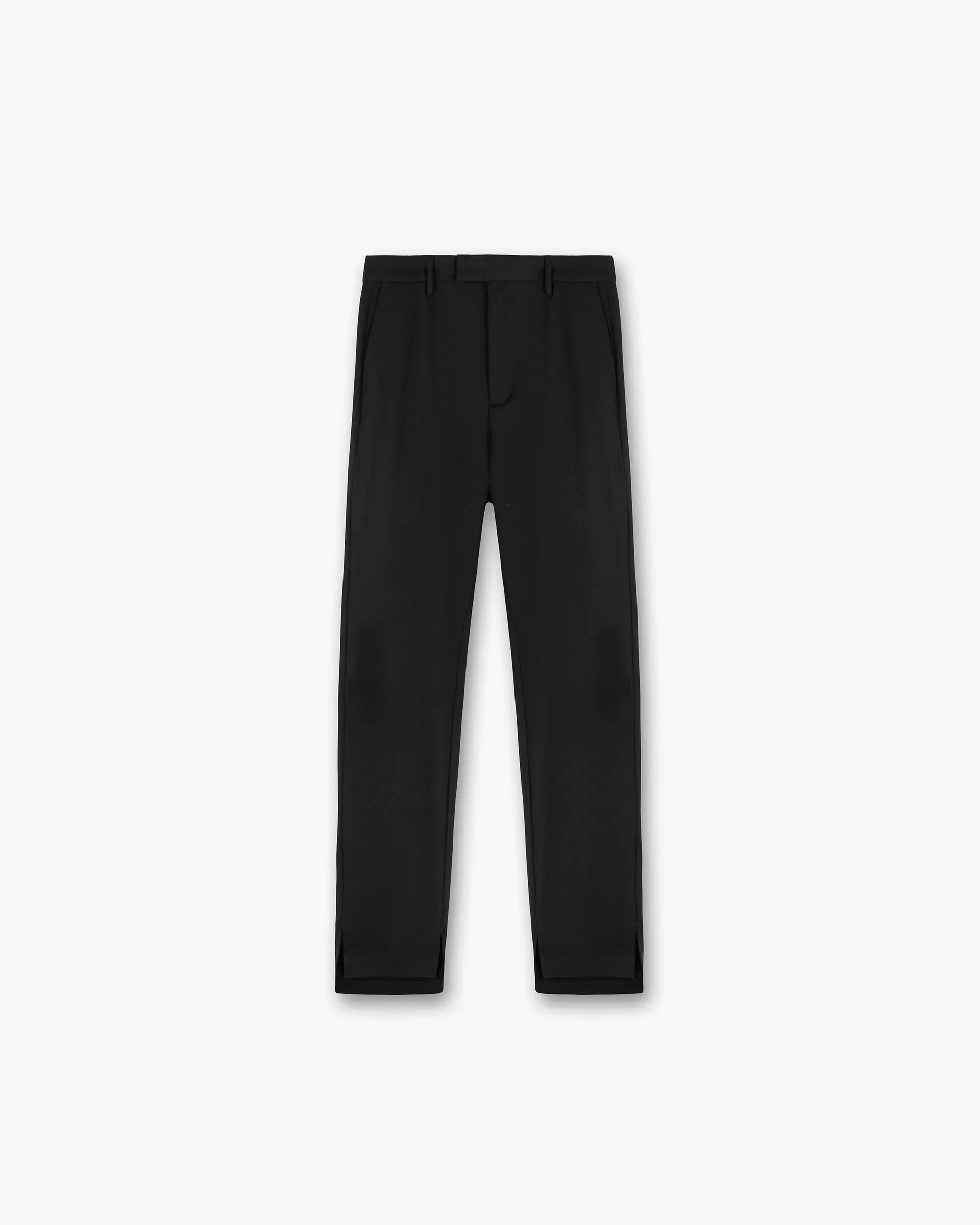 Stepped Hem Pant - Black