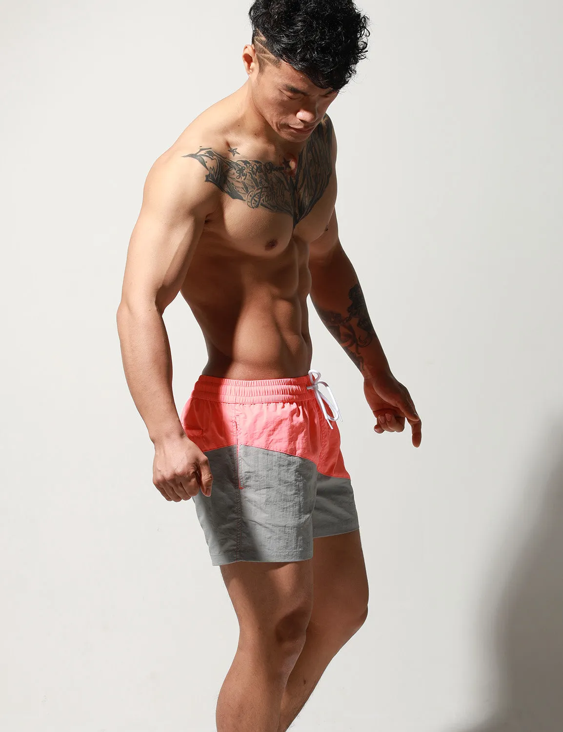 Stitching Sport Quick-Dry Beach Surf Shorts S6023