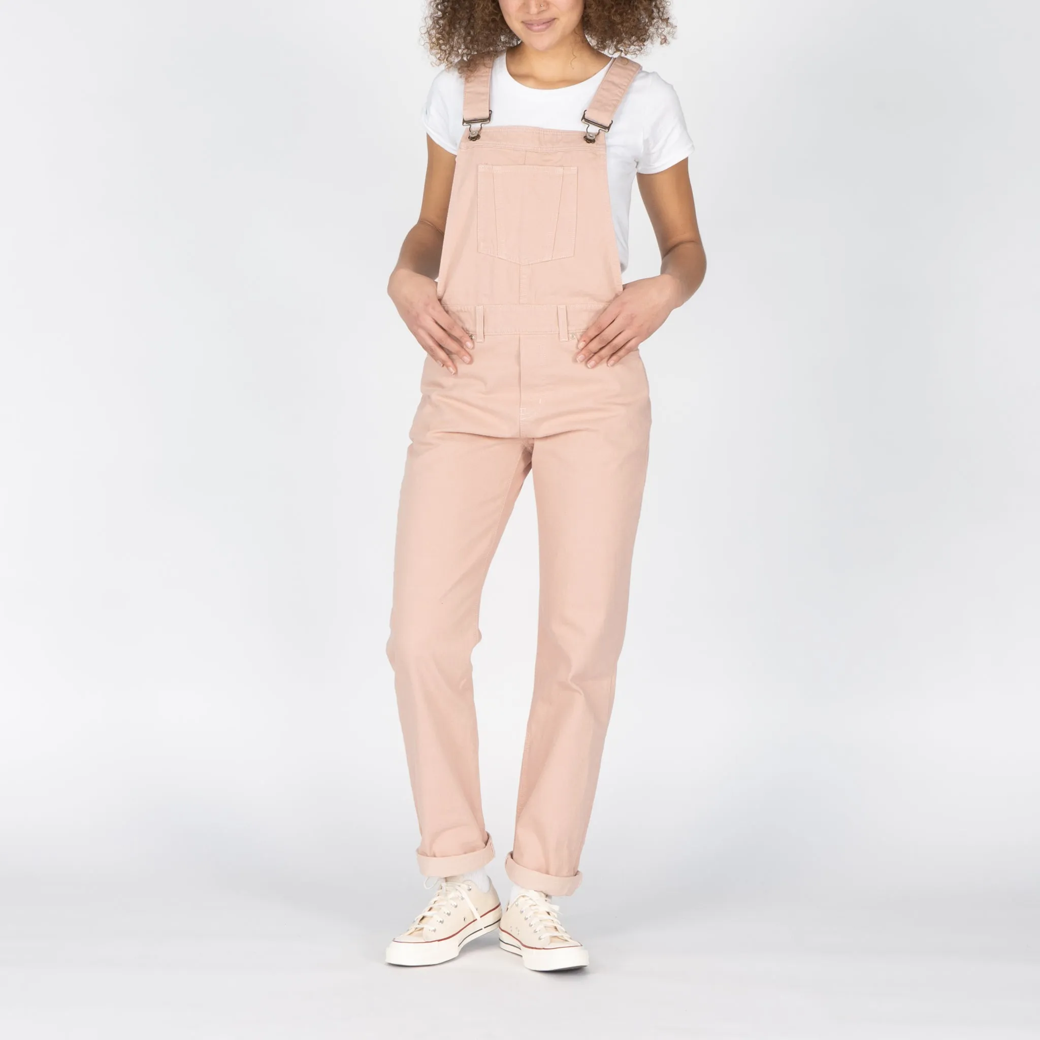 Straight Overall - Dusty Rose Denim