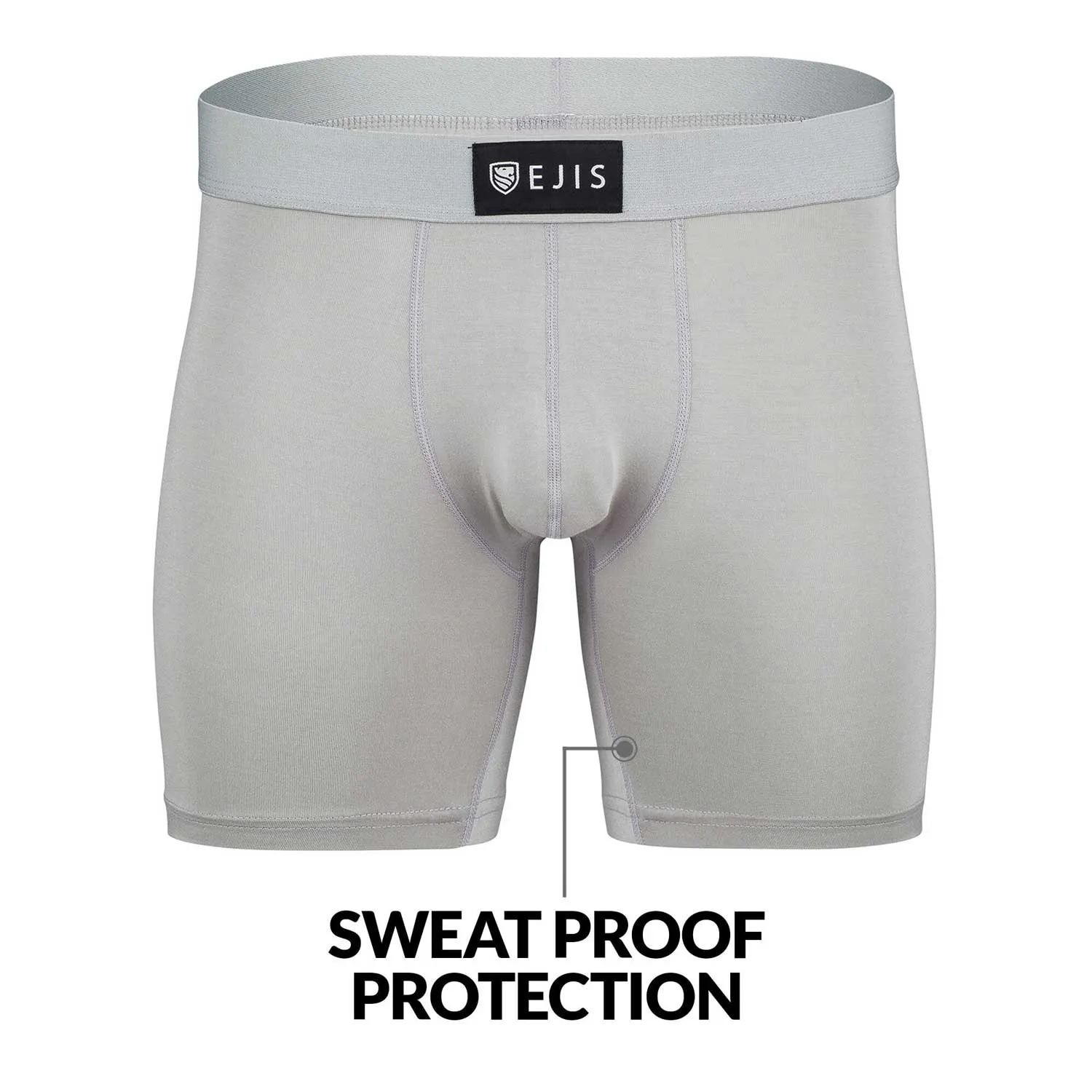 Sweat Proof Men's Boxer Briefs with Pouch