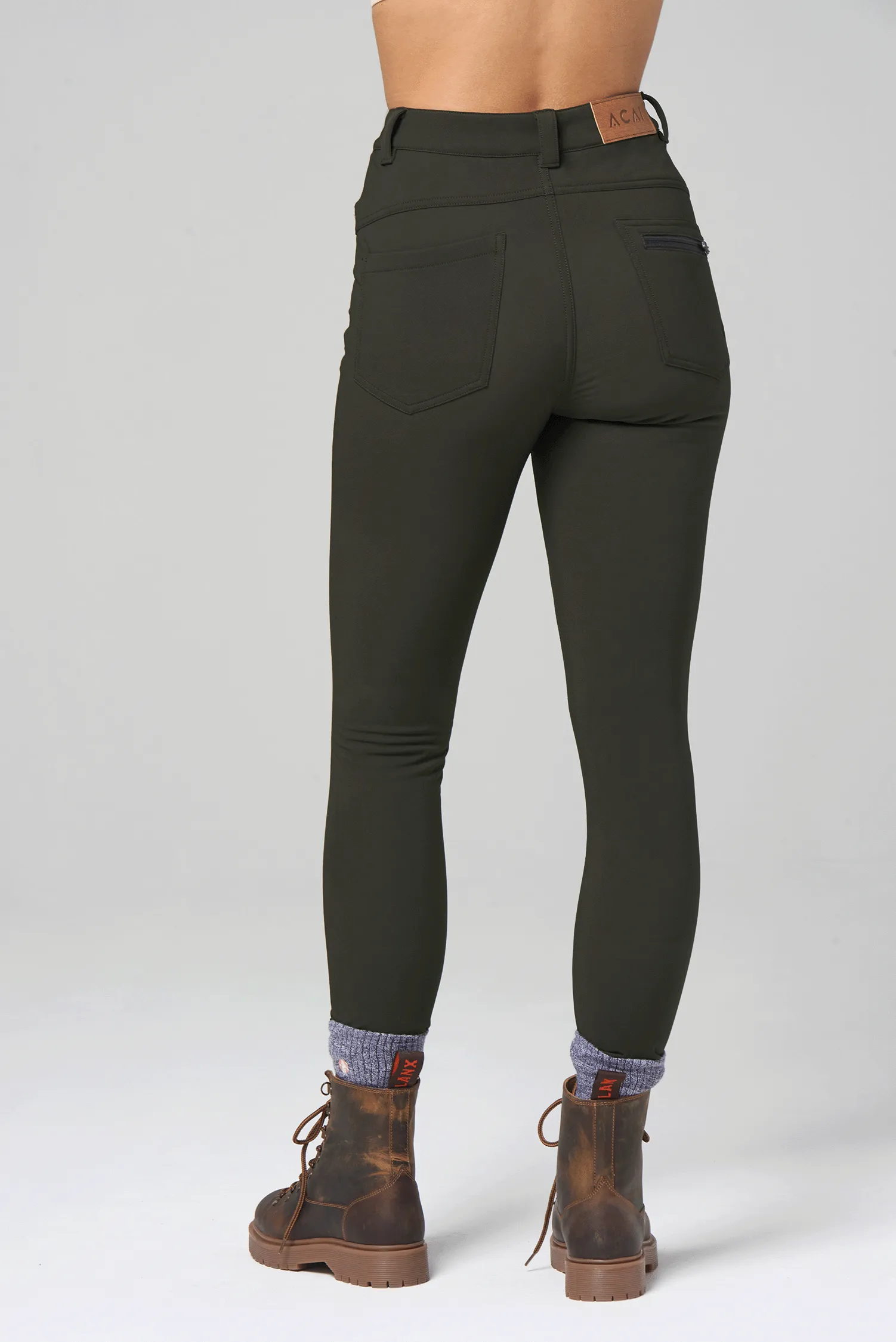 Thermal Skinny Outdoor Pants - Espresso