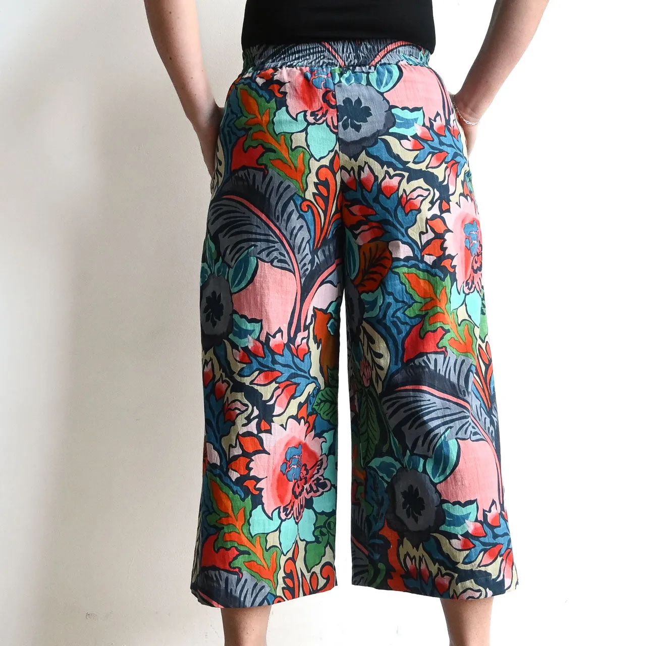 Wide Leg Summer Pant by Orientique Australia - Cape Verde - 4628