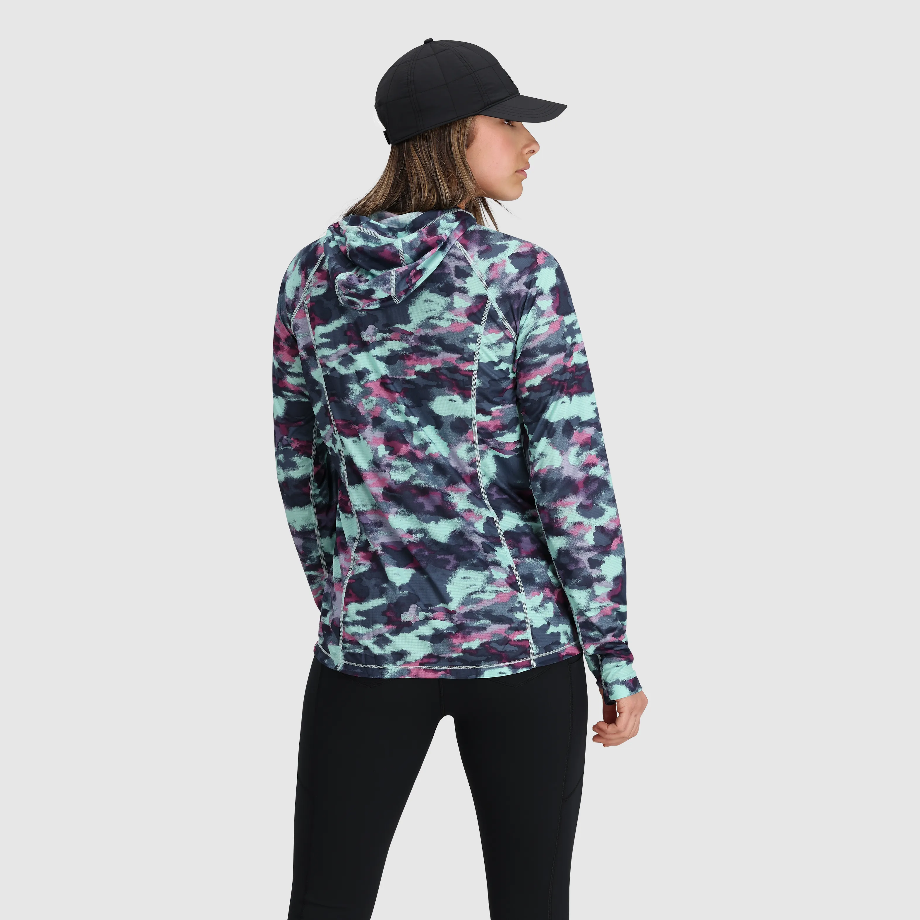 Women's Echo Printed Hoodie