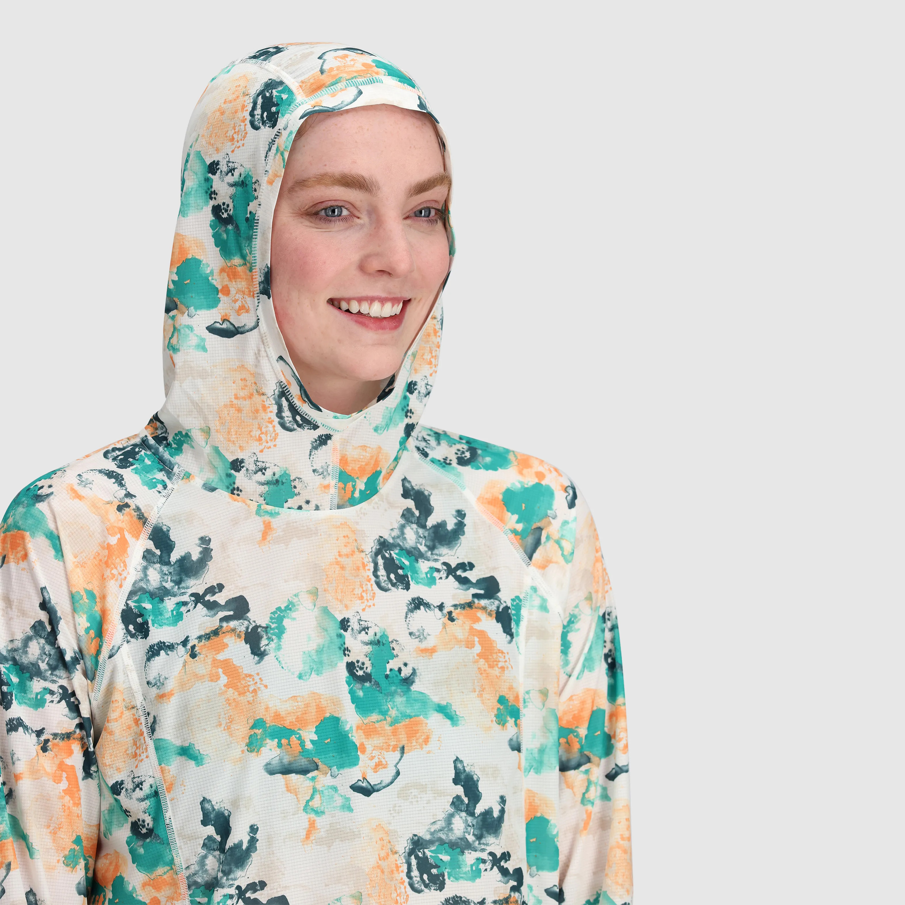 Women's Echo Printed Hoodie