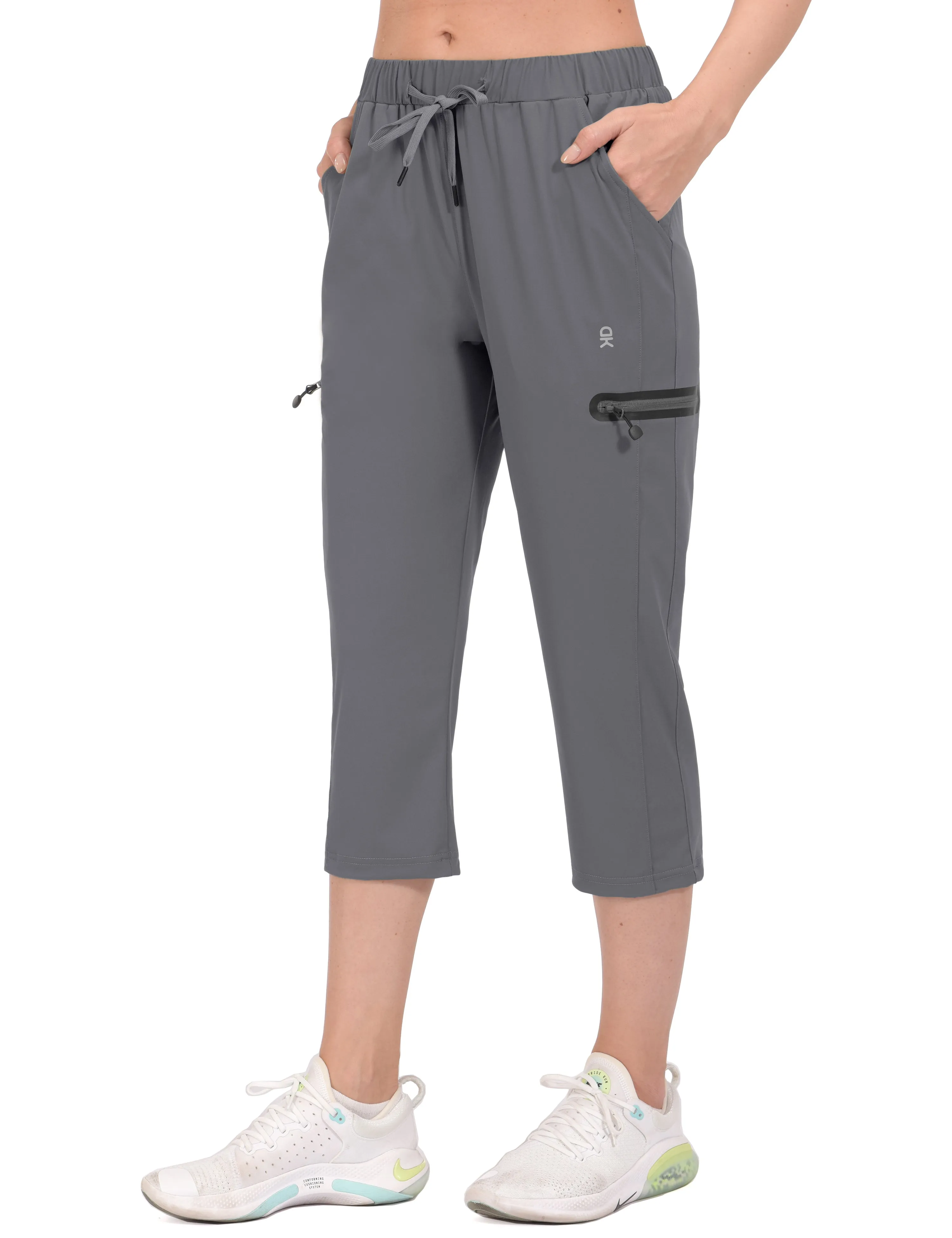 Women's Ultra-Stretch Quick Dry Lightweight Hiking Ankle Pants