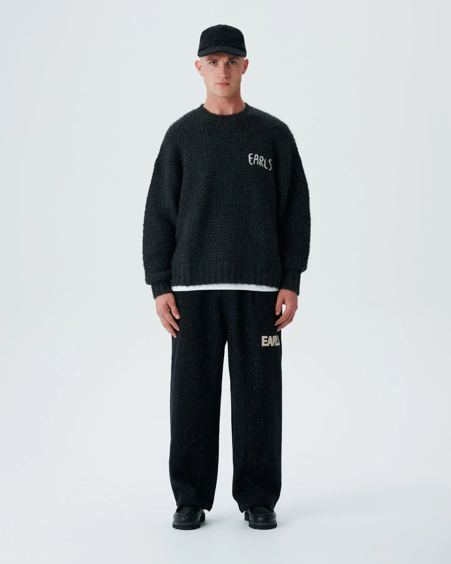 Wool Easy Pant - Coal